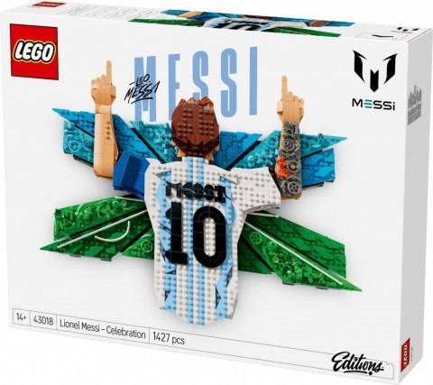 Klocki editions 43018 lionel messi - cieszynka