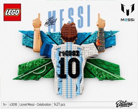 Klocki editions 43018 lionel messi - cieszynka