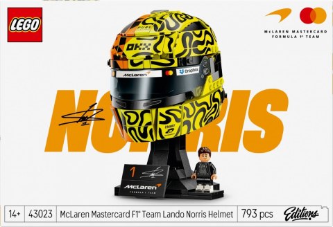 Klocki editions 43023 kask lando norris mclaren