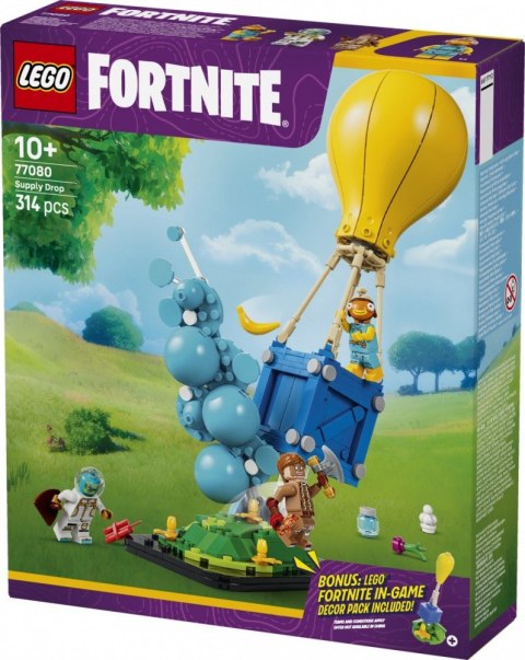 Klocki fortnite 77080 zrzut zaopatrzenia