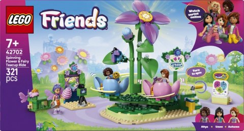 Klocki friends 42702 wróżkowa karuzela z kwiatami