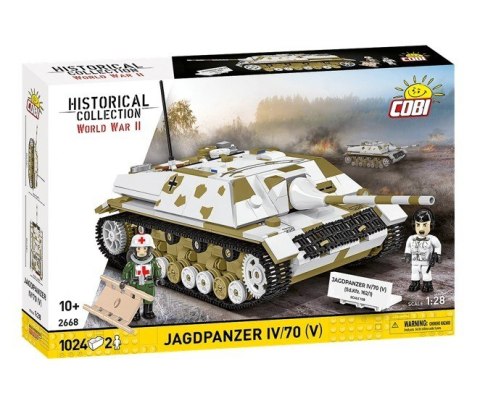 Klocki jagdpanzer iv/70 (v) (sd.kfz.162/1) 1024 elementy