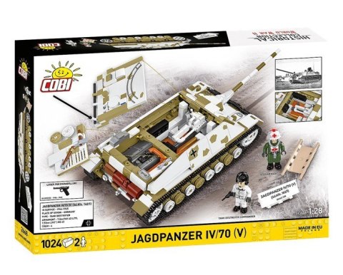 Klocki jagdpanzer iv/70 (v) (sd.kfz.162/1) 1024 elementy