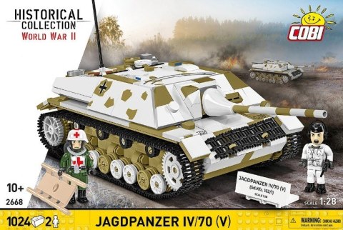 Klocki jagdpanzer iv/70 (v) (sd.kfz.162/1) 1024 elementy