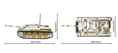 Klocki jagdpanzer iv/70 (v) (sd.kfz.162/1) 1024 elementy