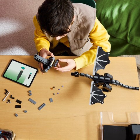 Klocki minecraft 21595 smok kresu