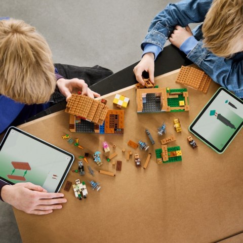 Klocki minecraft 21596 najazd przywoływaczy na wioskę
