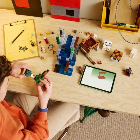 Klocki minecraft 21597 stacja ghasta