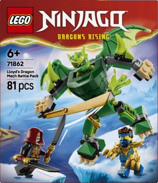 Klocki ninjago 71862 smoczy mech lloyda - zestaw bitewny