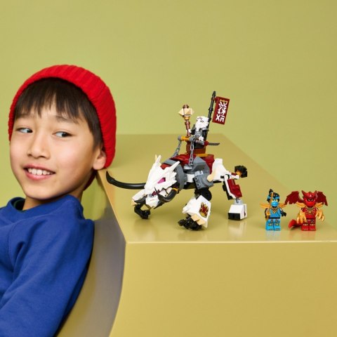 Klocki ninjago 71863 zilvar i smocza bestia grimtak