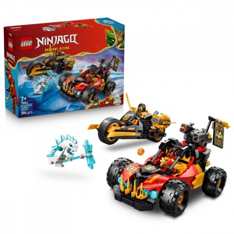 Klocki ninjago 71864 wielofunkcyjne pojazdy kaia i colea