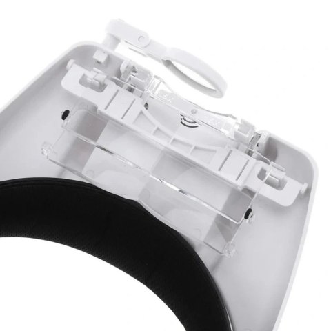 AG578B Okulary powiększające led 8x