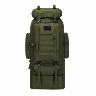 BQ43D Plecak taktyczny 100l wodoodporny zielony