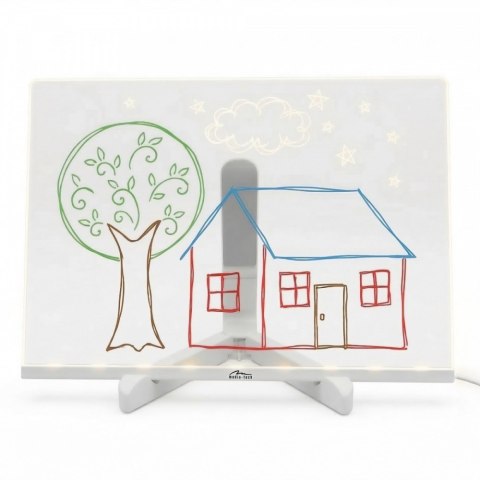 Podświetlana tablica led do rysowania 30x20cm mt4304