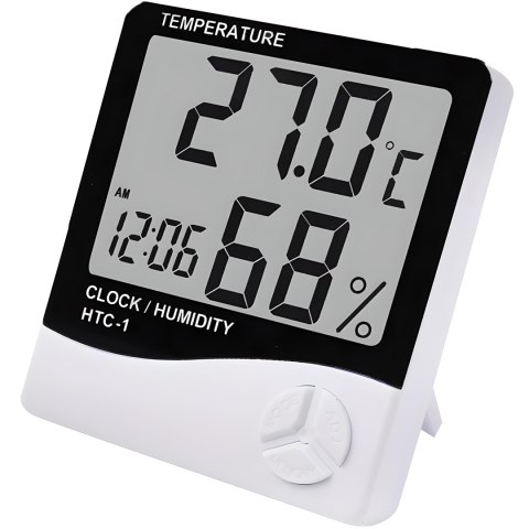 Termometr higrometr elektroniczny sonda stacja -e029