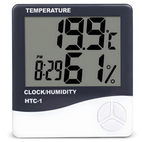 Termometr higrometr elektroniczny sonda stacja -e029