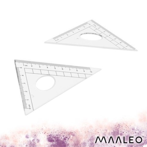 Zestaw geometryczny 7el. Maaleo