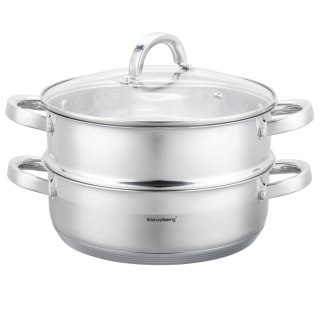 Garnek do gotowania na parze, 26cm, 4,6l klausberg, kb-9073
