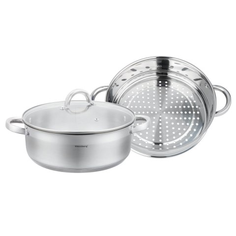 Garnek do gotowania na parze, 28cm, 6l klausberg, kb-9074