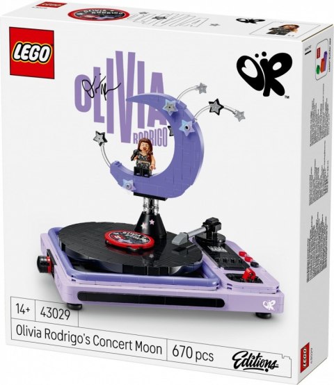 Klocki editions music 43029 księżyc z koncertu olivii rodrigo