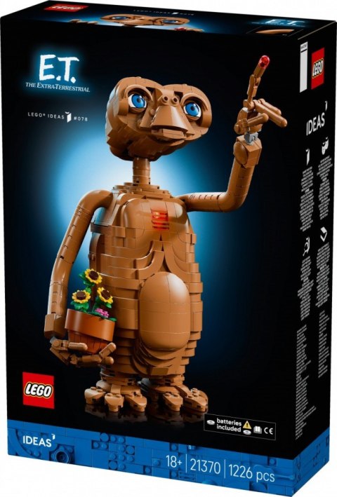 Klocki ideas 21370 e.t. the extra-terrestrial