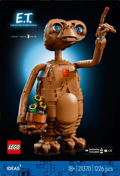 Klocki ideas 21370 e.t. the extra-terrestrial
