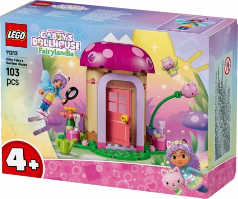 Klocki koci domek gabi 11212 domek w ogrodzie wróżkici