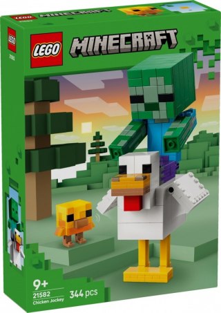 Klocki minecraft 21582 kurzy jeździec