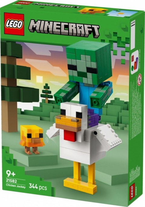 Klocki minecraft 21582 kurzy jeździec