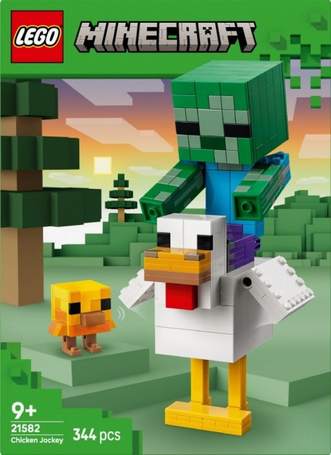 Klocki minecraft 21582 kurzy jeździec