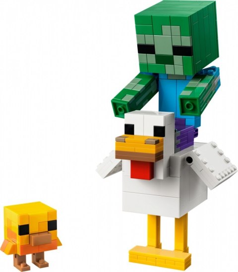 Klocki minecraft 21582 kurzy jeździec