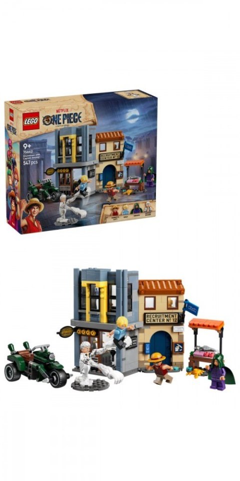 Klocki one piece 75642 starcie z kapitanem smokerem