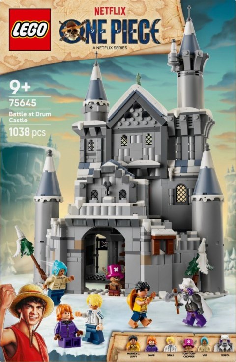 Klocki one piece 75645 bitwa pod zamkiem drum