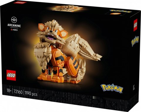 Klocki pokemon 72160 arcanine