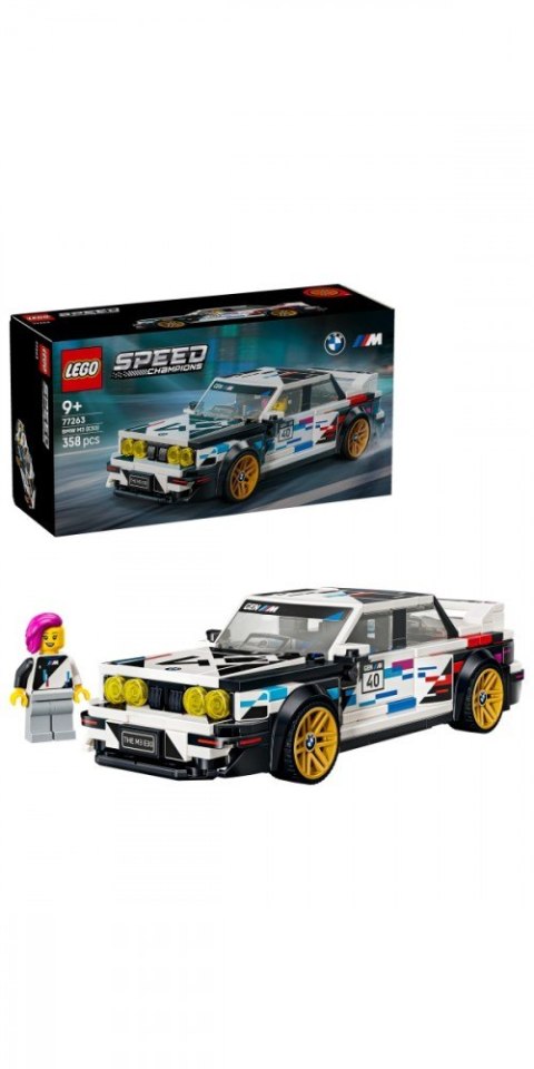 Klocki speed champions 77263 bmw m3 (e30)