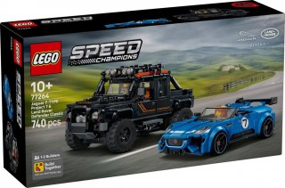 Klocki speed champions 77264 jaguar project 7 i land rover defender
