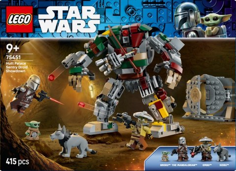 Klocki star wars 75451 starcie z droidem wartowniczym w pałacu huttów