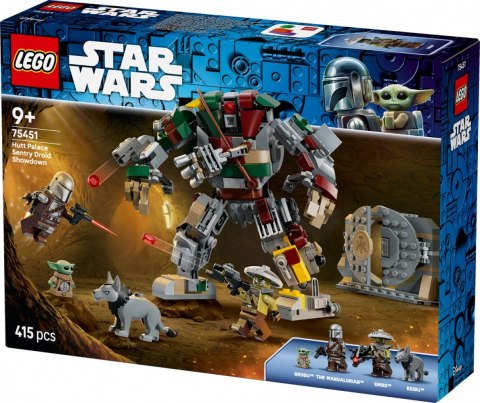 Klocki star wars 75451 starcie z droidem wartowniczym w pałacu huttów