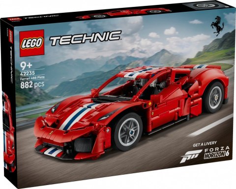 Klocki technic 42235 samochód ferrari 488 pista