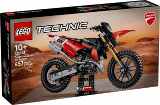 Klocki technic 42238 motocykl ducati desmo450 mx factory