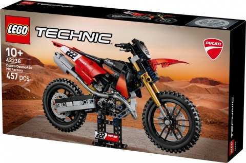 Klocki technic 42238 motocykl ducati desmo450 mx factory