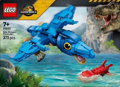 Klocki jurassic world 77977 mały dinozaur: pteranodon
