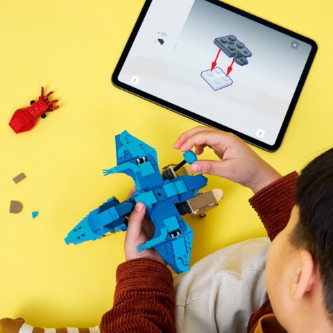 Klocki jurassic world 77977 mały dinozaur: pteranodon