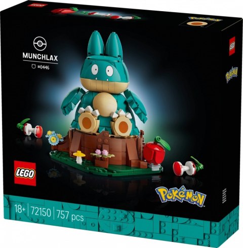Klocki pokemon 72150 munchlax