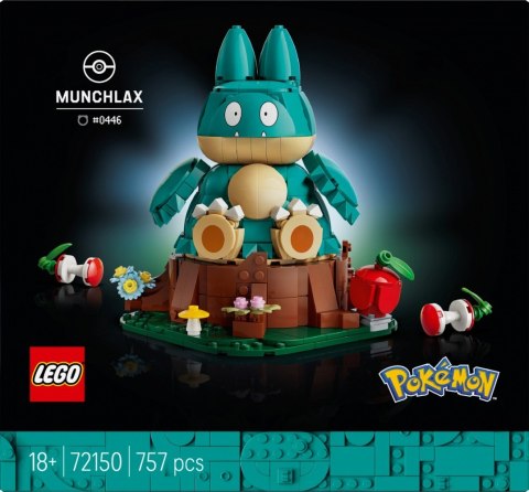 Klocki pokemon 72150 munchlax