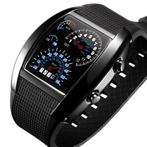 ZG5 Zegarek męski led formuła f1