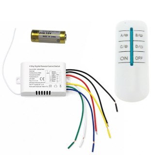 AG132B Bezprz. wł/wył 230v 4 kanały