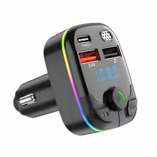 OG46 Transmiter bluetooth samochodowy rgb