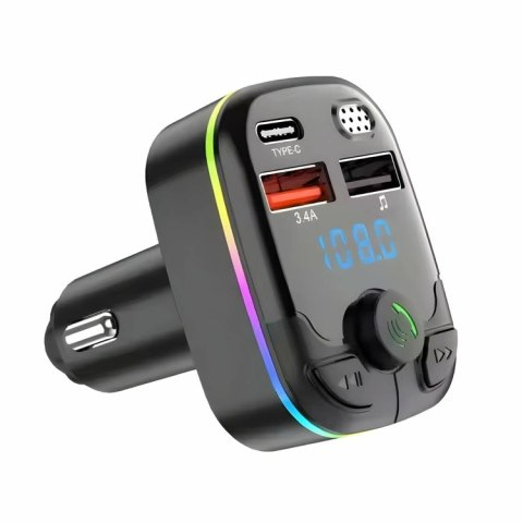 OG46 Transmiter bluetooth samochodowy rgb