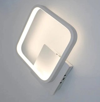 ZD113 Kinkiet led 12w 20x23cm biały